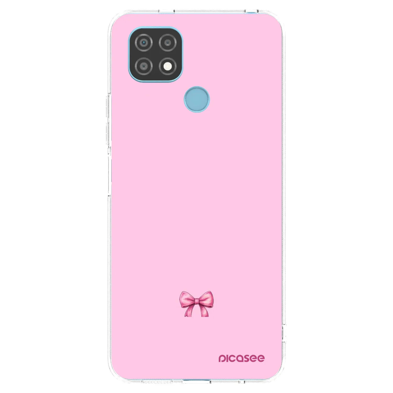 Picasee Realme C21 Hülle - Transparentes Silikon - Blush bow
