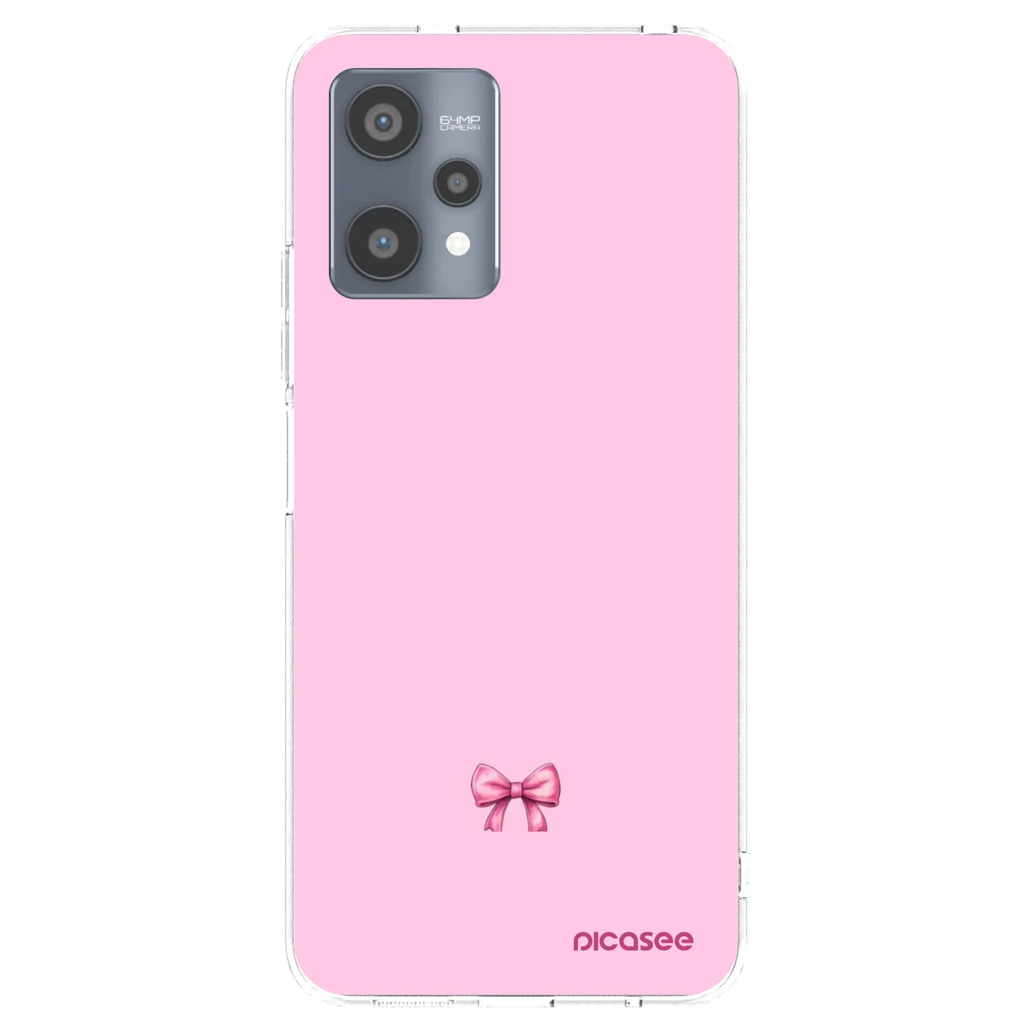 Picasee Realme 9 Pro 5G Hülle - Transparentes Silikon - Blush bow