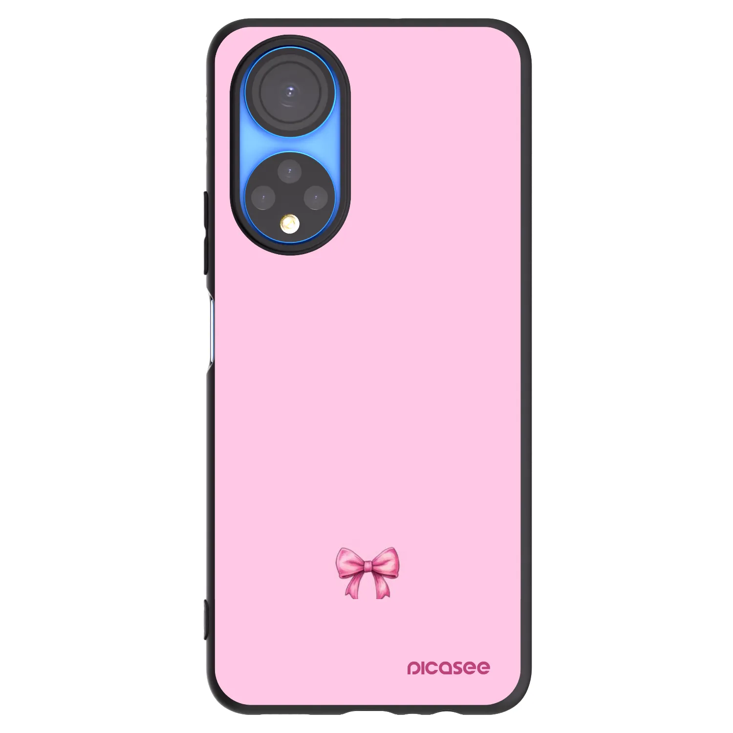 Picasee Honor X7 Hülle - Schwarzes Silikon - Blush bow