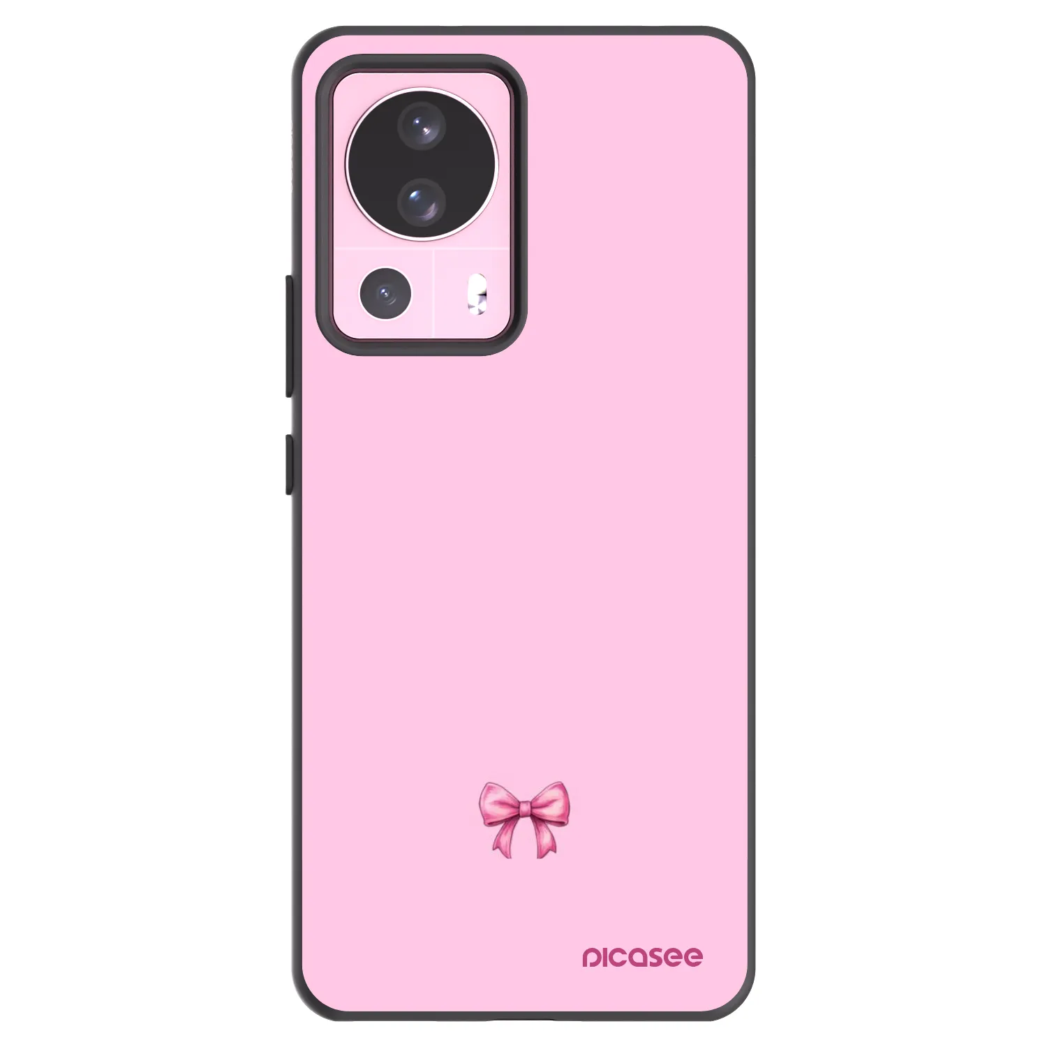 Picasee Xiaomi 13 Lite Hülle - Schwarzes Silikon - Blush bow