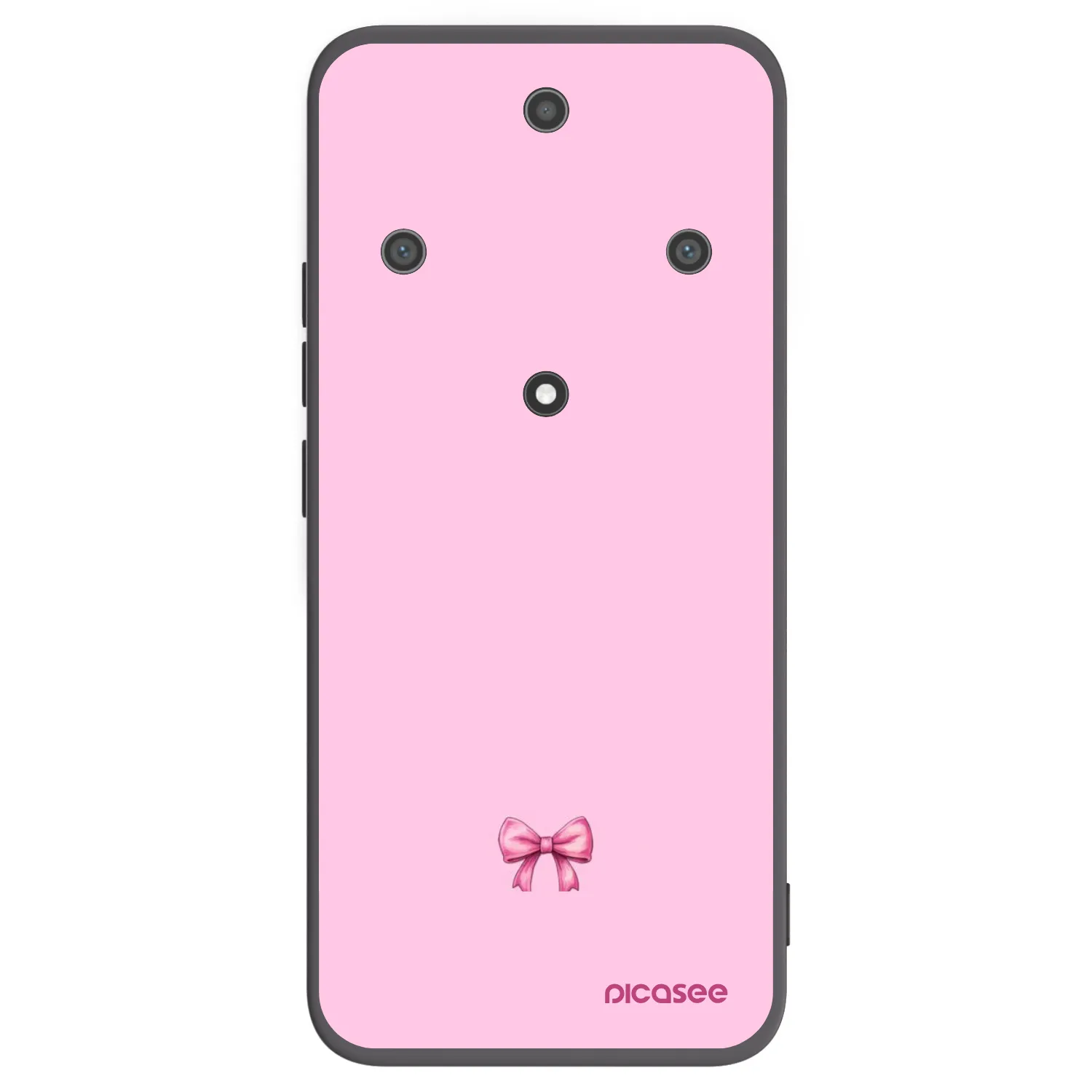 Picasee Honor Magic5 Lite 5G Hülle - Schwarzes Silikon - Blush bow