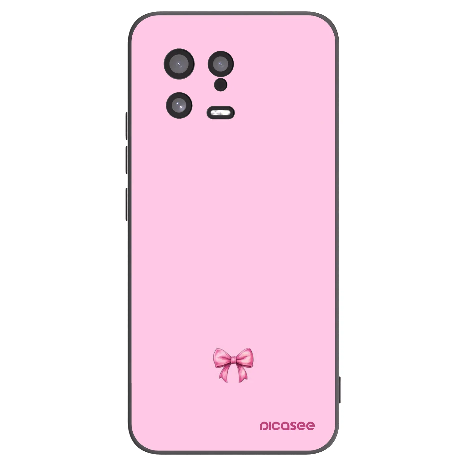 Picasee Xiaomi 13 Hülle - Schwarzes Silikon - Blush bow