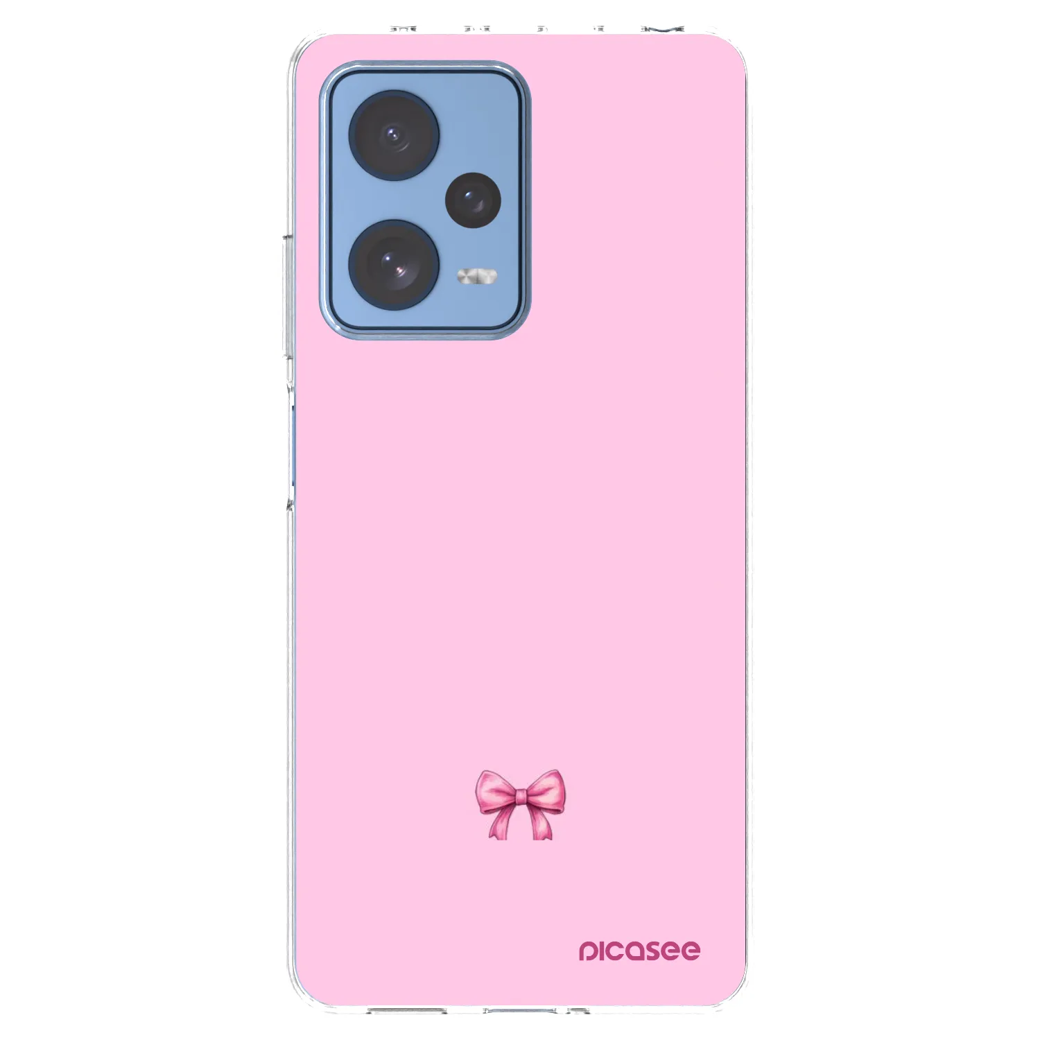 Picasee Xiaomi Redmi Note 12 Pro 5G Hülle - Transparentes Silikon - Blush bow