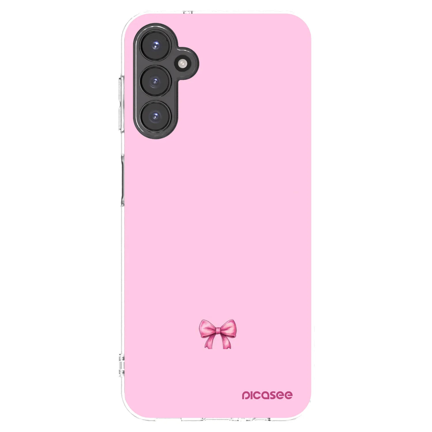 Picasee Samsung Galaxy A14 5G A146P Hülle - Transparentes Silikon - Blush bow
