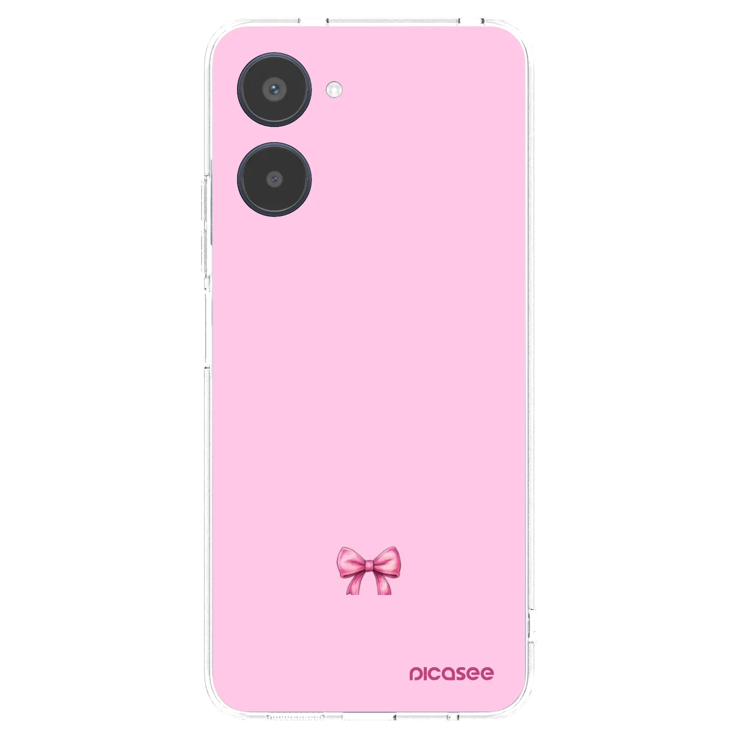 Picasee Realme 10 4G Hülle - Transparentes Silikon - Blush bow