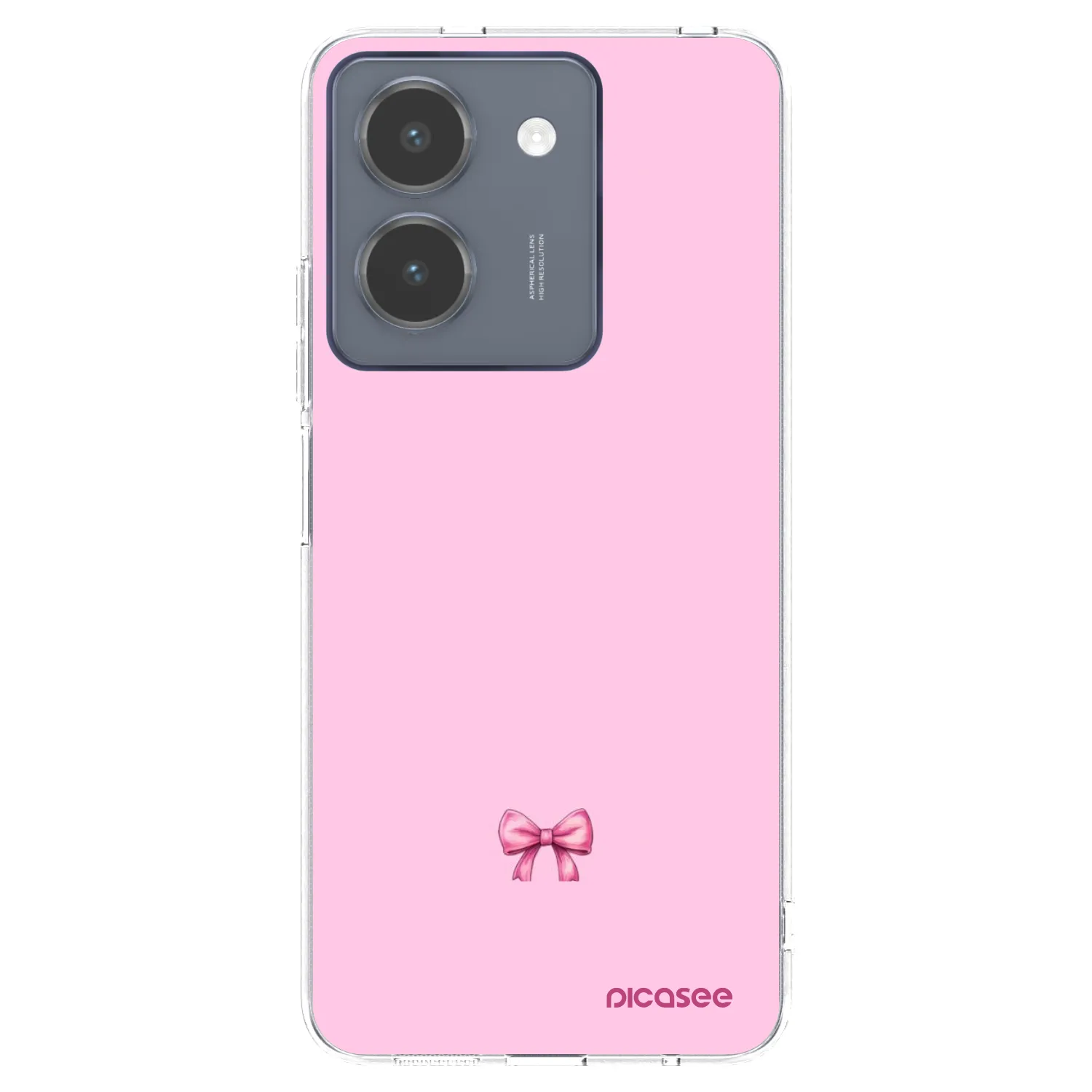 Picasee Vivo Y36 4G Hülle - Transparentes Silikon - Blush bow
