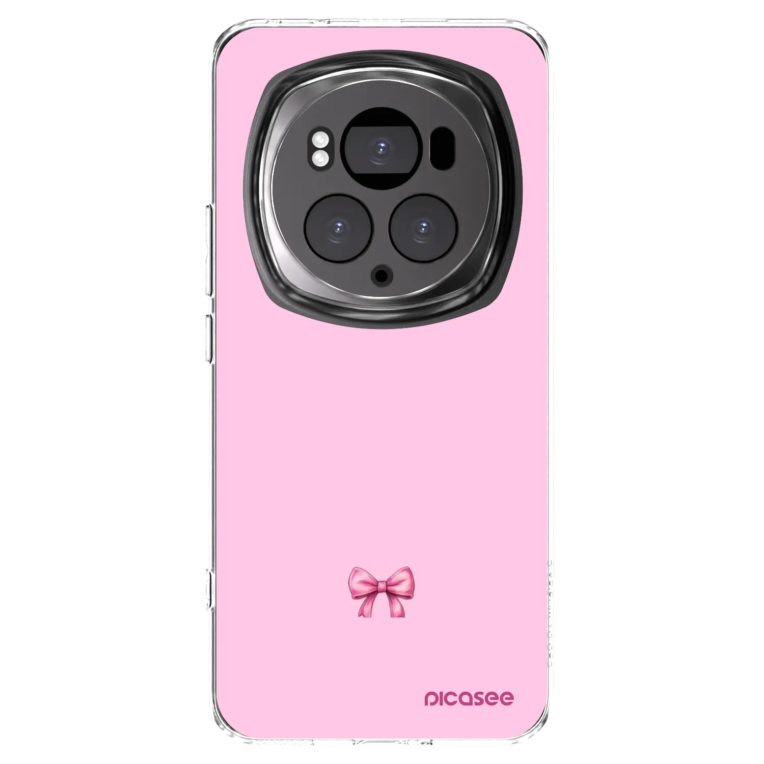 Picasee Honor Magic6 Pro Hülle - Transparentes Silikon - Blush bow