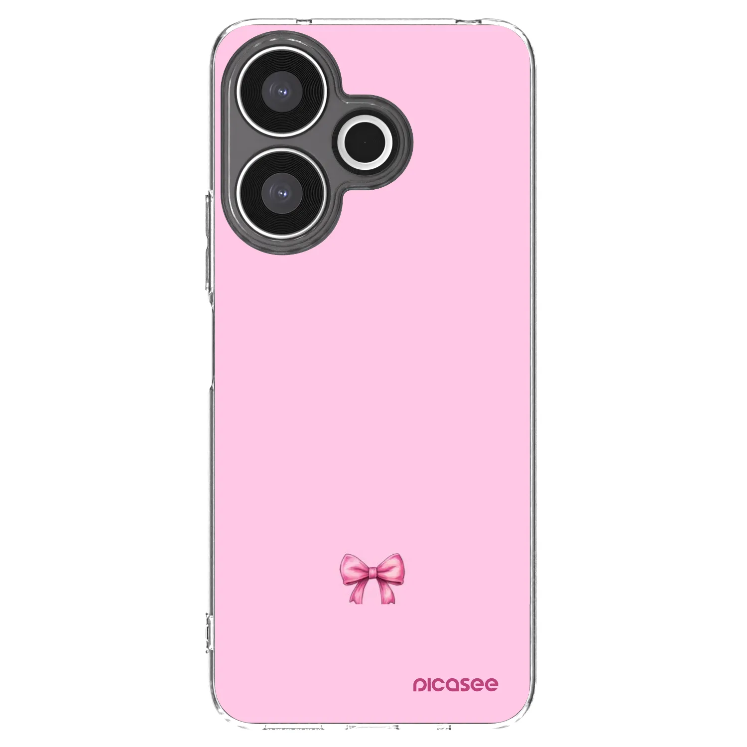 Picasee Xiaomi Redmi 13 4G Hülle - Transparentes Silikon - Blush bow