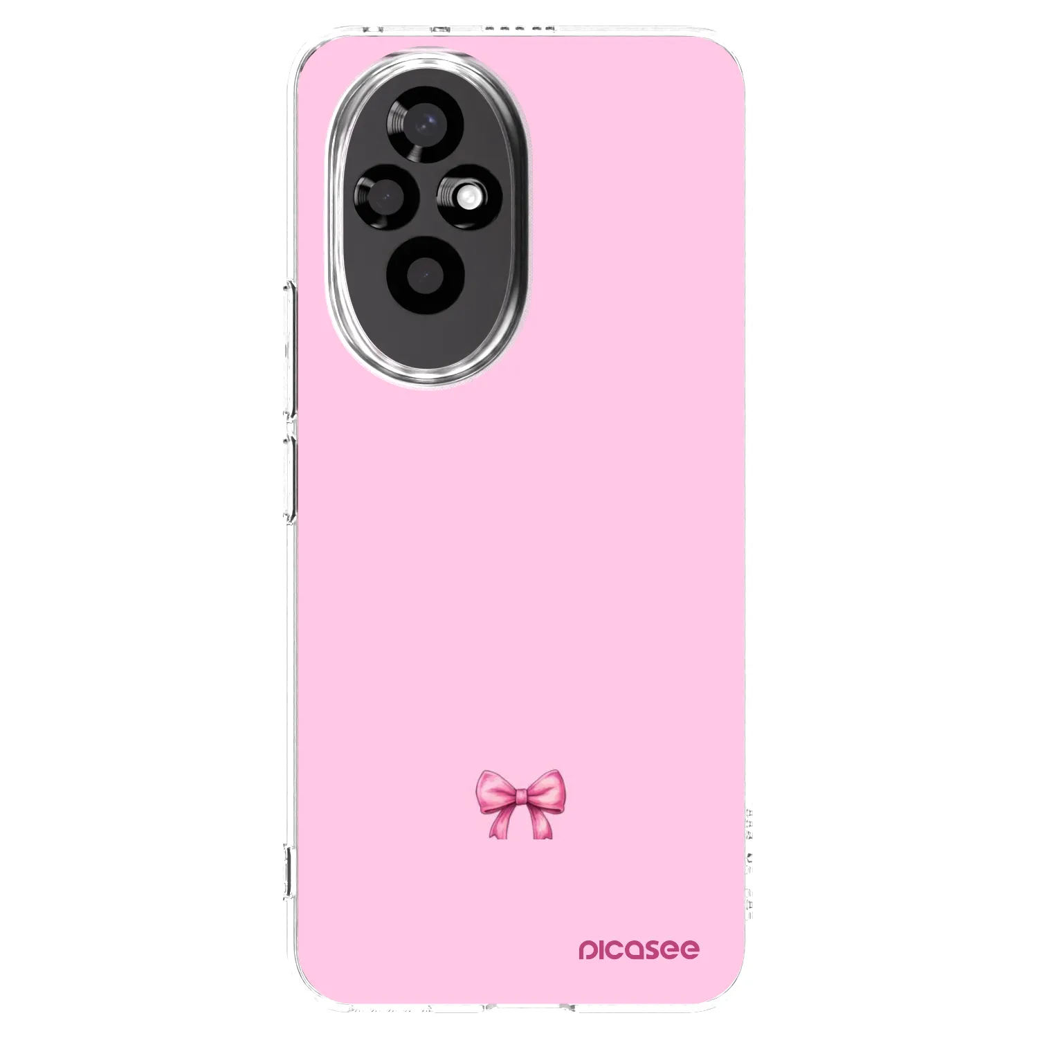 Picasee Honor 200 Pro 5G Hülle - Transparentes Silikon - Blush bow