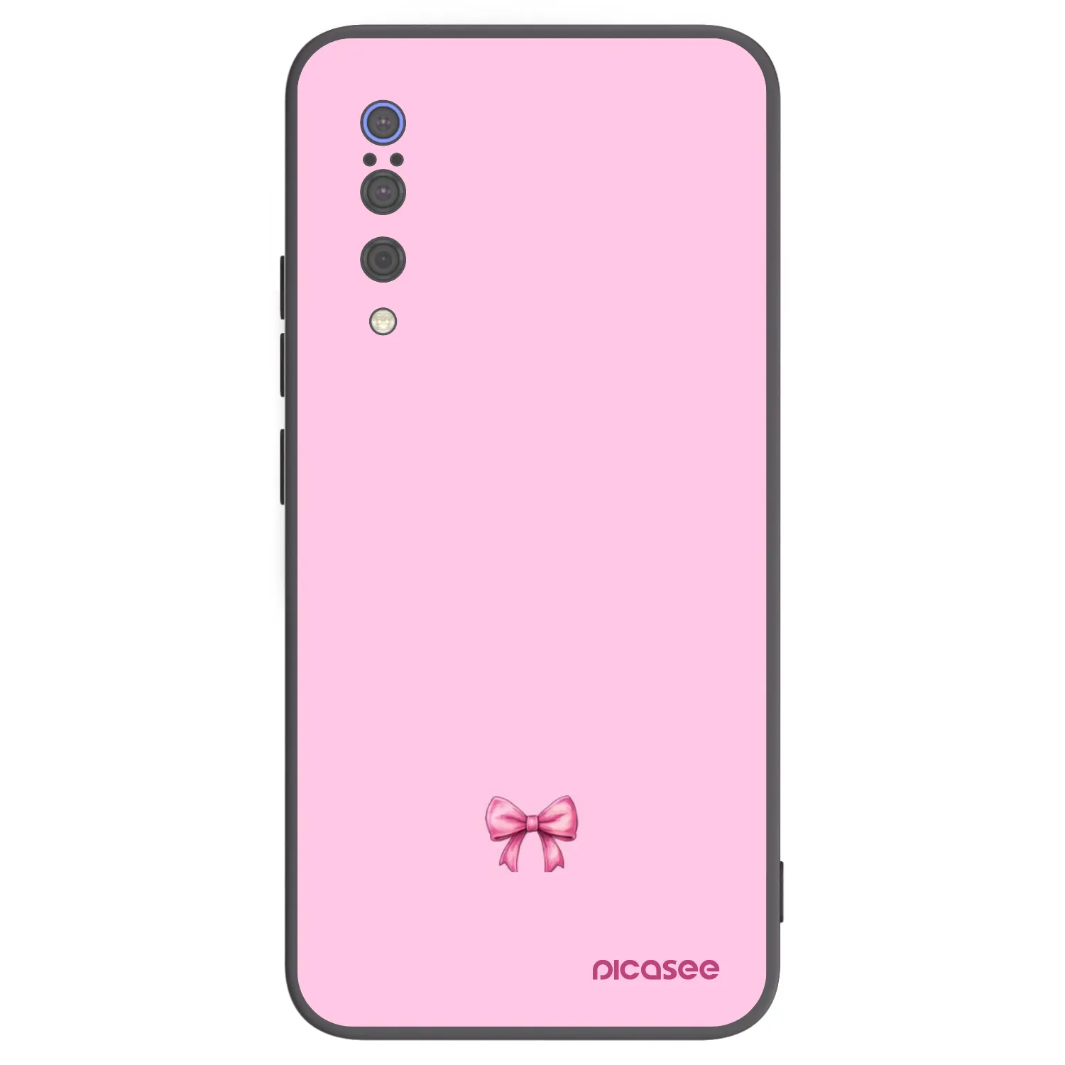 Picasee Xiaomi Mi 9 Hülle - Schwarzes Silikon - Blush bow