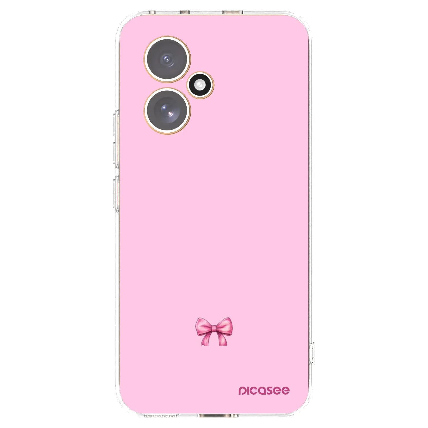 Picasee Honor 400 5G Hülle - Transparentes Silikon - Blush bow