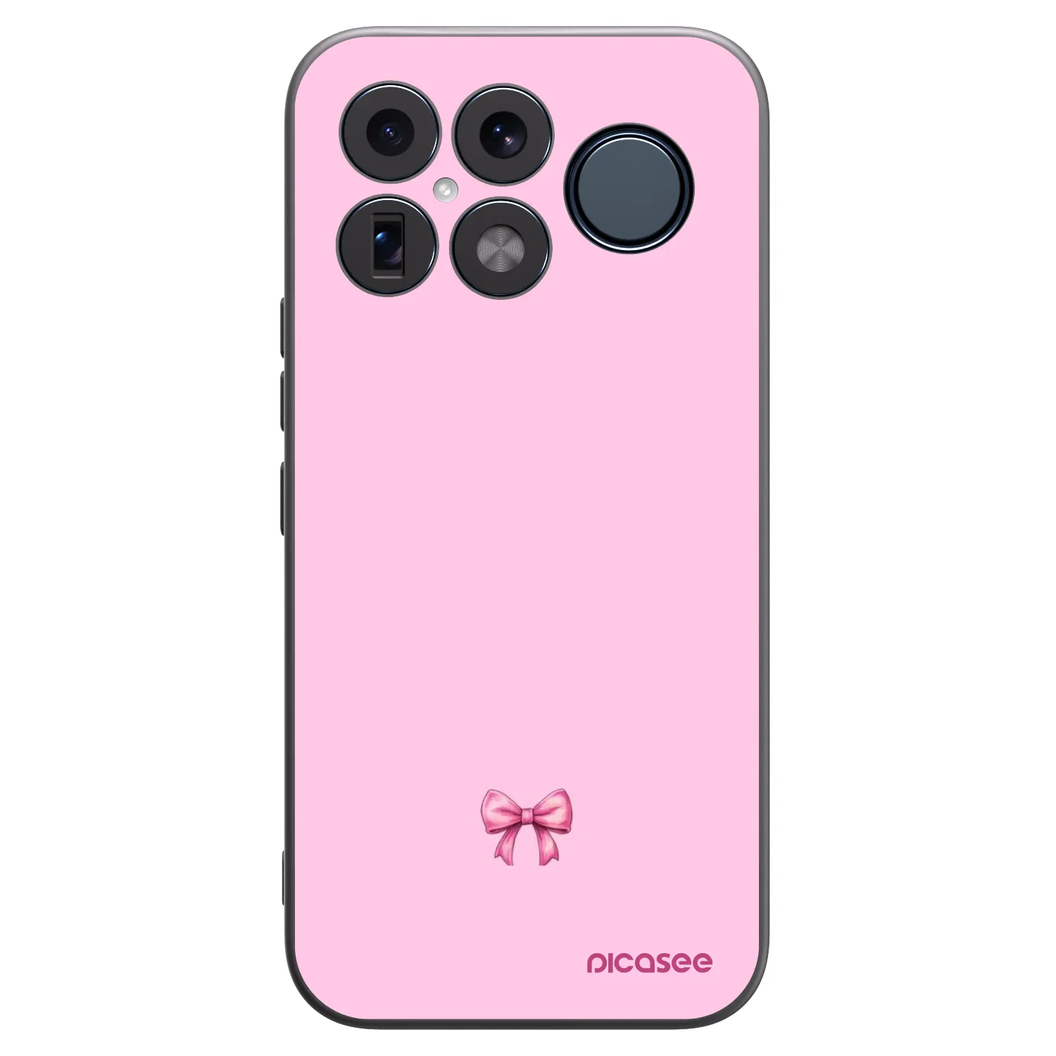 Picasee Xiaomi Poco F8 Ultra Hülle - Schwarzes Silikon - Blush bow