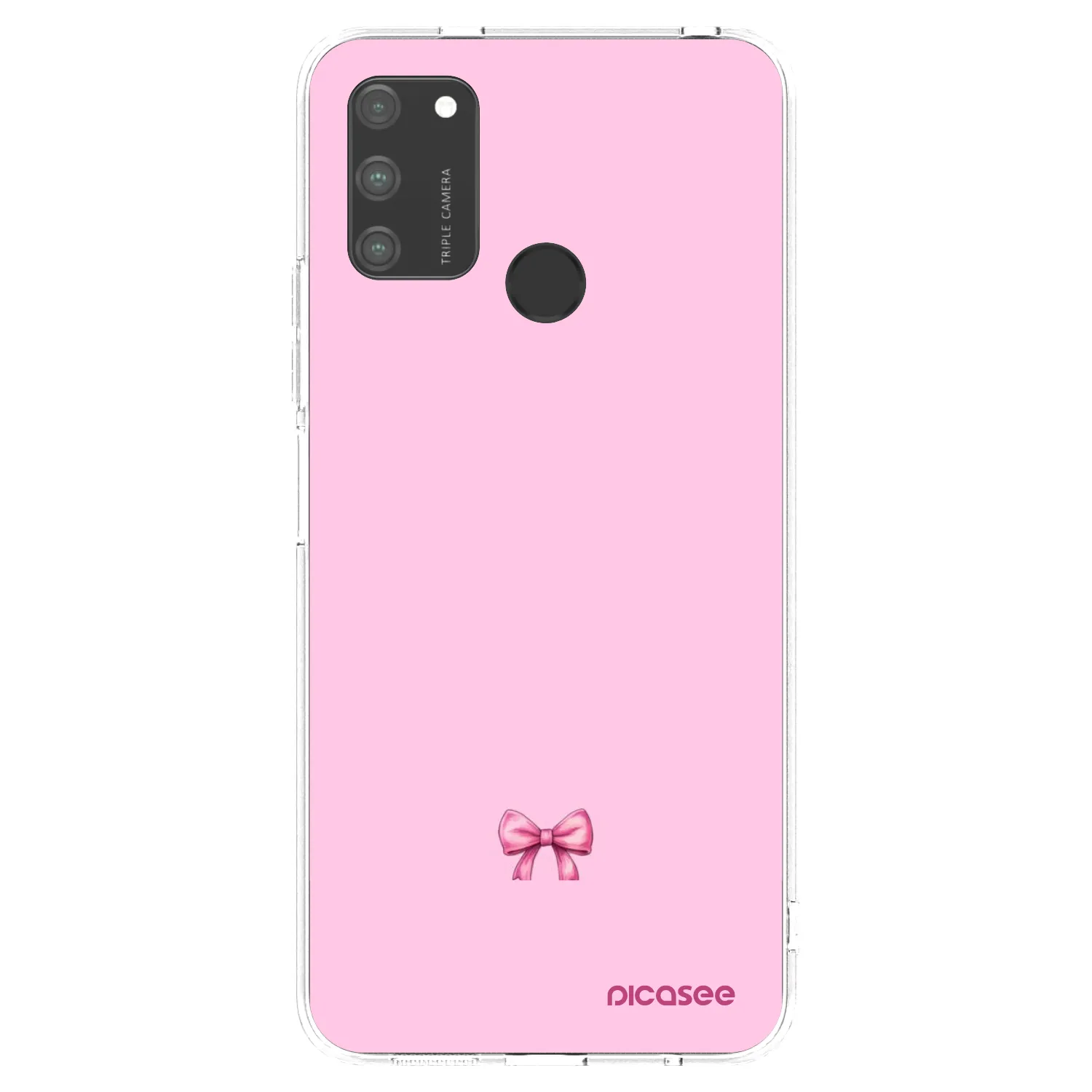 Picasee Honor 9A Hülle - Transparentes Silikon - Blush bow