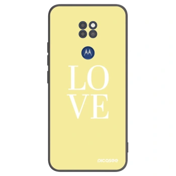 Hülle für Motorola Moto G9 Play - Love