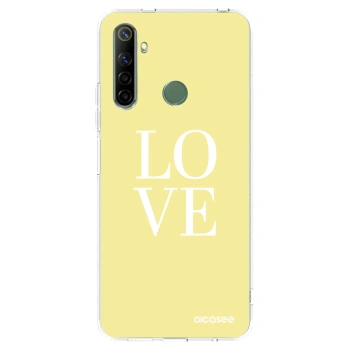 Picasee Realme 6i Hülle - Transparentes Silikon - Love