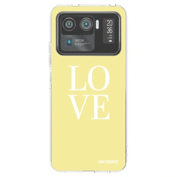 Picasee Xiaomi Mi 11 Ultra Hülle - Transparentes Silikon - Love