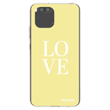Picasee Xiaomi Redmi A1 Hülle - Transparentes Silikon - Love