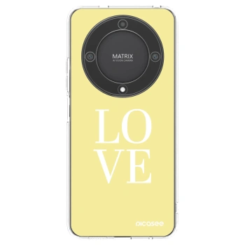 Picasee Honor Magic5 Lite 5G Hülle - Transparentes Silikon - Love