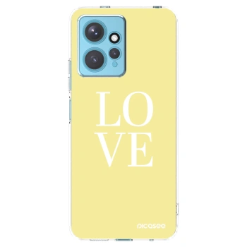 Picasee Xiaomi Redmi Note 12 4G Hülle - Transparentes Silikon - Love