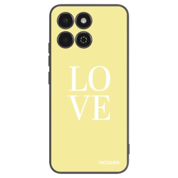 Picasee Honor 200 Smart 5G Hülle - Schwarzes Silikon - Love