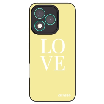 Picasee Honor 400 Lite 5G Hülle - Schwarzes Silikon - Love