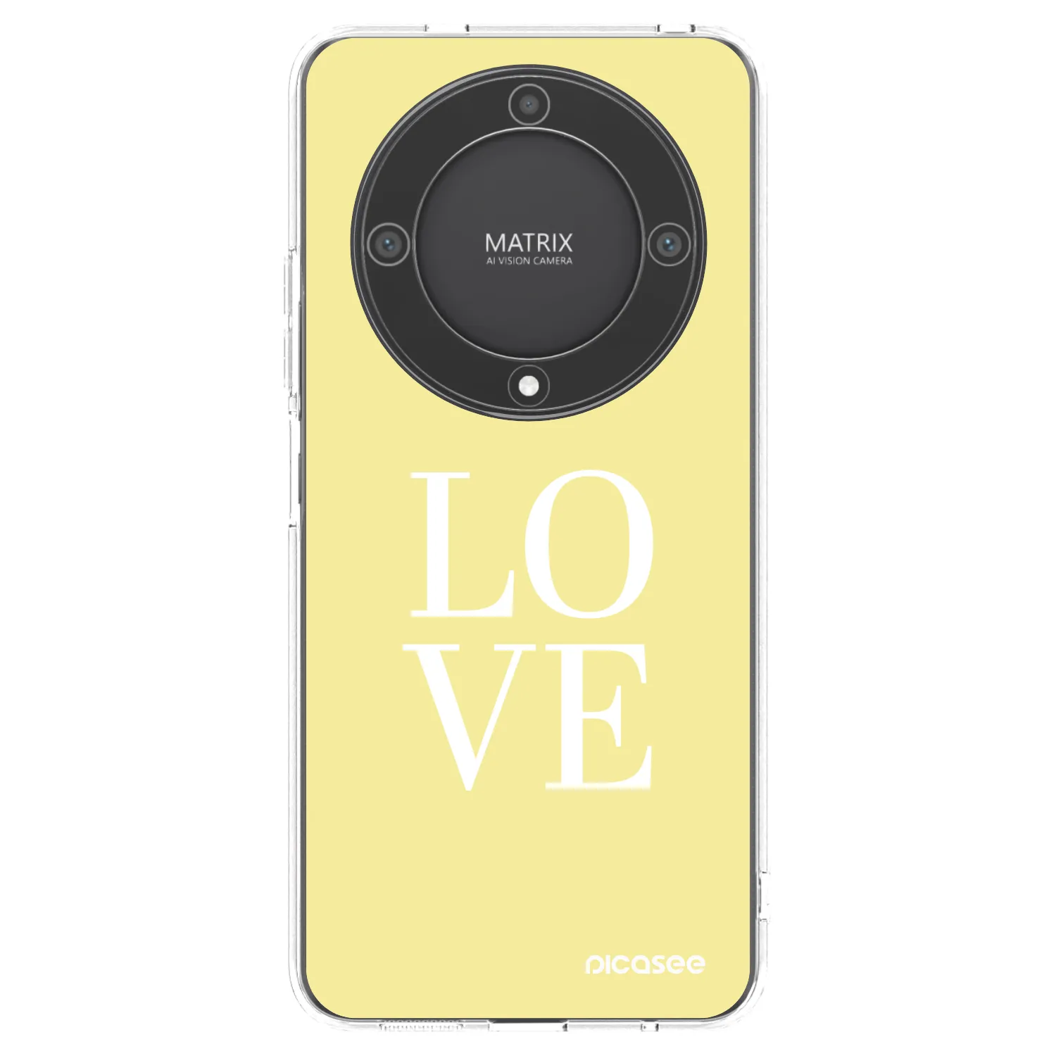 Picasee Honor Magic5 Lite 5G Hülle - Transparentes Silikon - Love