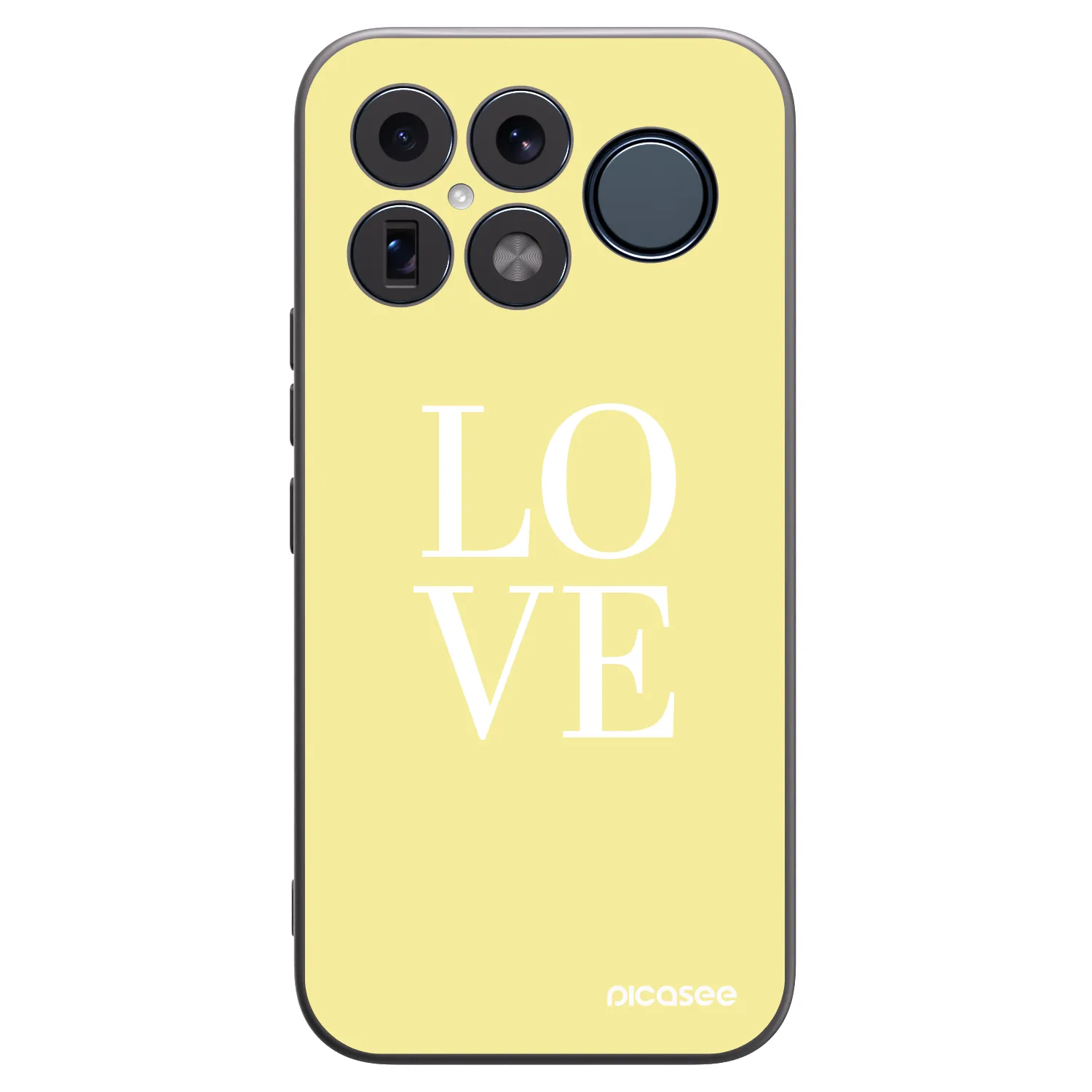 Picasee Xiaomi Poco F8 Ultra Hülle - Schwarzes Silikon - Love