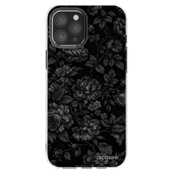 Picasee Apple iPhone 12 Pro Max Hülle - Transparentes Silikon - Dark Romance