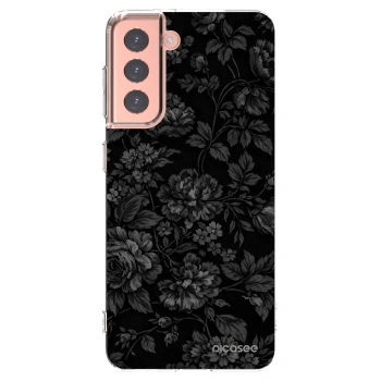 Picasee Samsung Galaxy S21 5G G991B Hülle - Transparentes Silikon - Dark Romance