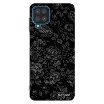 Picasee Samsung Galaxy A12 A125F Hülle - Transparentes Silikon - Dark Romance