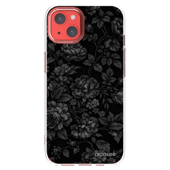Picasee Apple iPhone 13 Hülle - Transparentes Silikon - Dark Romance