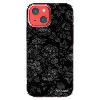 Picasee Apple iPhone 13 mini Hülle - Transparentes Silikon - Dark Romance