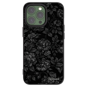 Picasee Apple iPhone 13 Pro Hülle - Schwarzes Silikon - Dark Romance