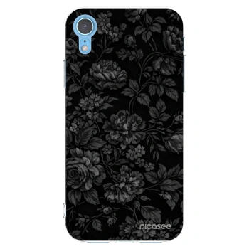 Picasee Apple iPhone XR Hülle - Transparentes Silikon - Dark Romance