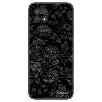 Picasee Realme 8i Hülle - Schwarzes Silikon - Dark Romance