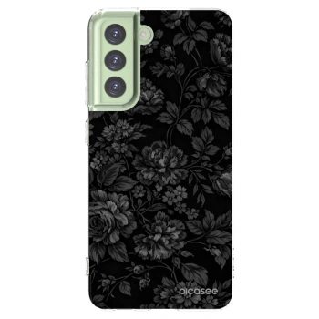Picasee Samsung Galaxy S21 FE 5G Hülle - Transparentes Silikon - Dark Romance