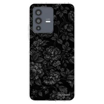 Picasee Vivo V23 5G Hülle - Transparentes Silikon - Dark Romance