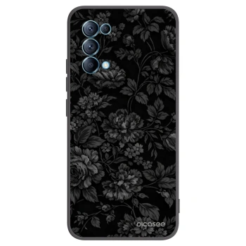 Picasee OPPO A16s Hülle - Schwarzes Silikon - Dark Romance