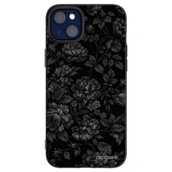 Picasee Apple iPhone 14 Plus Hülle - Schwarzes Silikon - Dark Romance