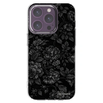 Picasee Apple iPhone 14 Pro Hülle - Transparentes Silikon - Dark Romance