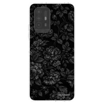 Picasee OPPO A94 5G Hülle - Transparentes Silikon - Dark Romance