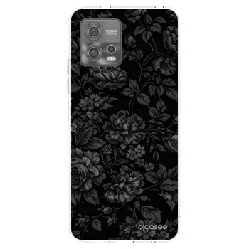 Picasee Motorola Moto G72 Hülle - Transparentes Silikon - Dark Romance