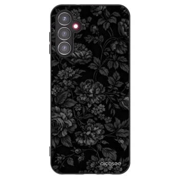 Picasee Samsung Galaxy A14 4G A145R Hülle - Schwarzes Silikon - Dark Romance