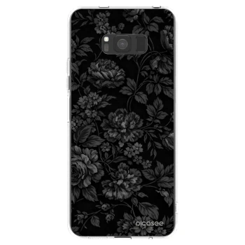 Picasee Samsung Galaxy S8 G950F Hülle - Transparentes Silikon - Dark Romance