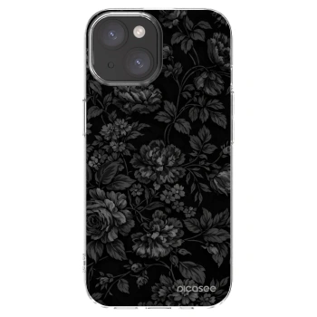 Picasee Apple iPhone 15 Hülle - Transparentes Silikon - Dark Romance
