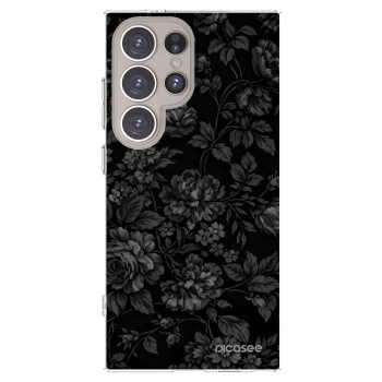 Picasee Samsung Galaxy S24 Ultra S928B 5G Hülle - Transparentes Silikon - Dark Romance