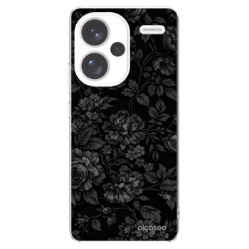 Picasee Xiaomi Redmi Note 13 Pro+ 5G Hülle - Transparentes Silikon - Dark Romance