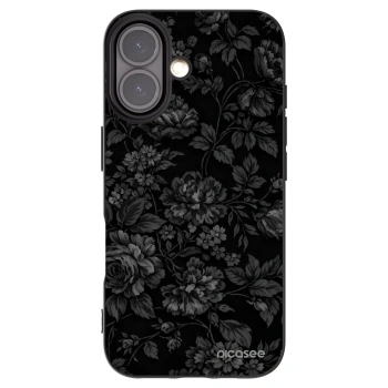 Picasee Apple iPhone 16 Hülle - Schwarzes Silikon - Dark Romance