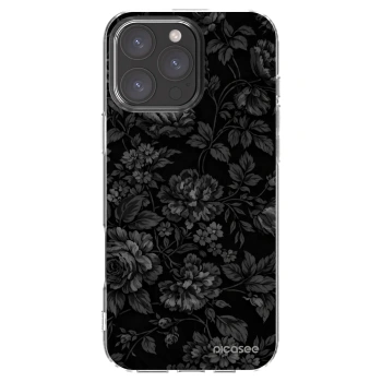 Picasee Apple iPhone 16 Pro Max Hülle - Transparentes Silikon - Dark Romance
