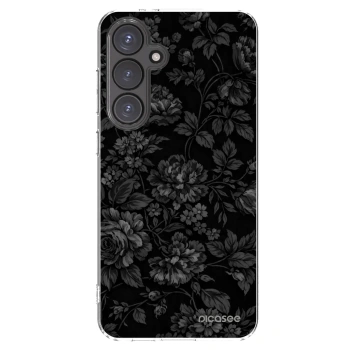 Picasee Samsung Galaxy S24 FE S721B Hülle - Transparentes Silikon - Dark Romance